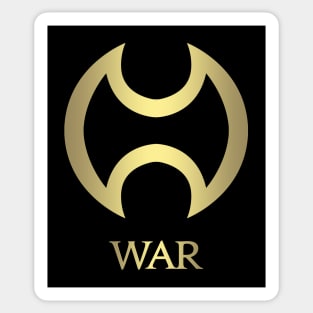 WAR Job Sticker